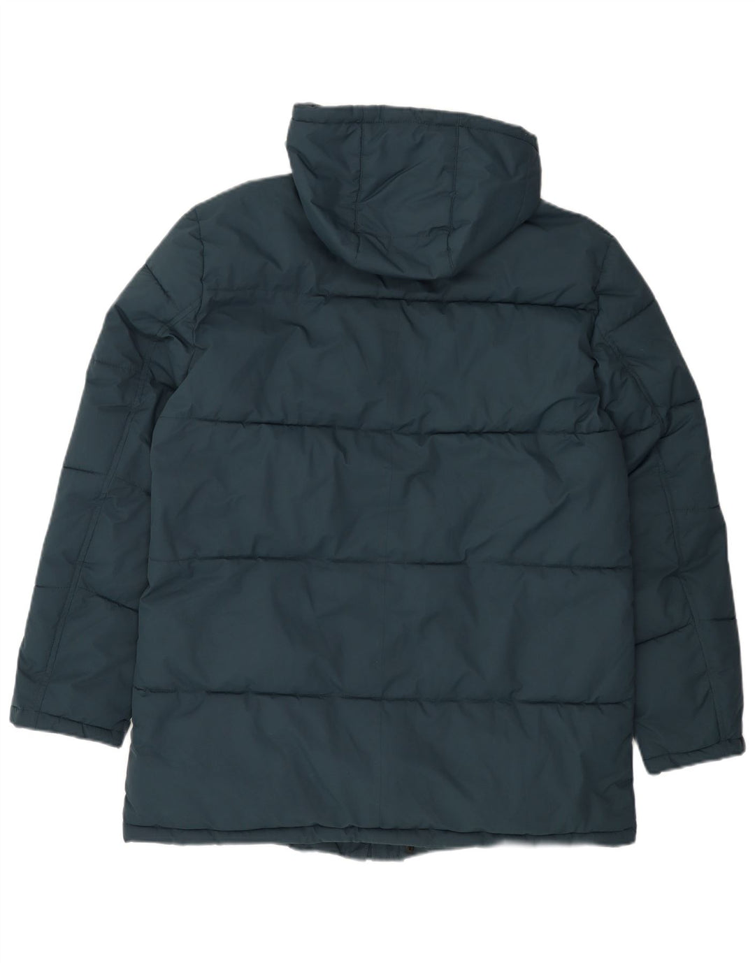 Michael Kors Herren-Jacke mit Kapuze, gepolstert, UK 38, mittelmarineblau, Polyester