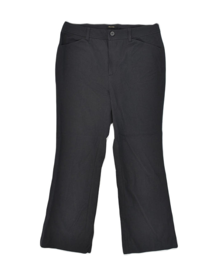 MASSIMO DUTTI Womens Bootcut Casual Trousers EU 40 Medium W30 L27 Grey | Vintage Massimo Dutti | Thrift | Second-Hand Massimo Dutti | Used Clothing | Messina Hembry 