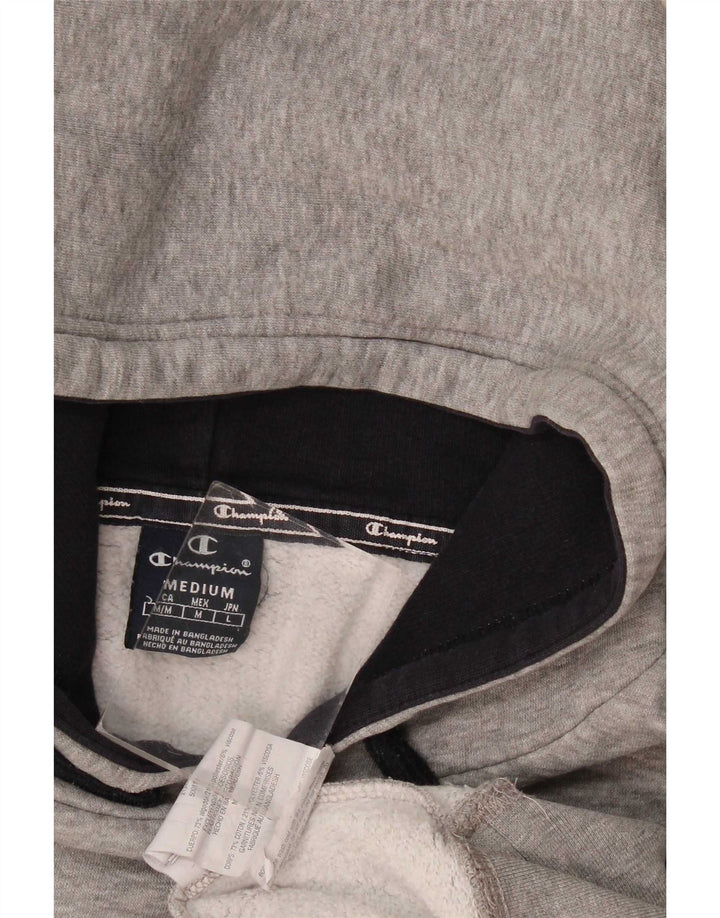 Champion Herren-Kapuzenpullover mit Grafik, mittelgrau gesprenkelte Baumwolle