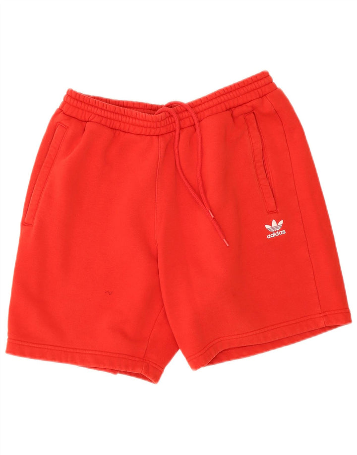 Adidas Herren Sport Shorts Große rote Baumwolle