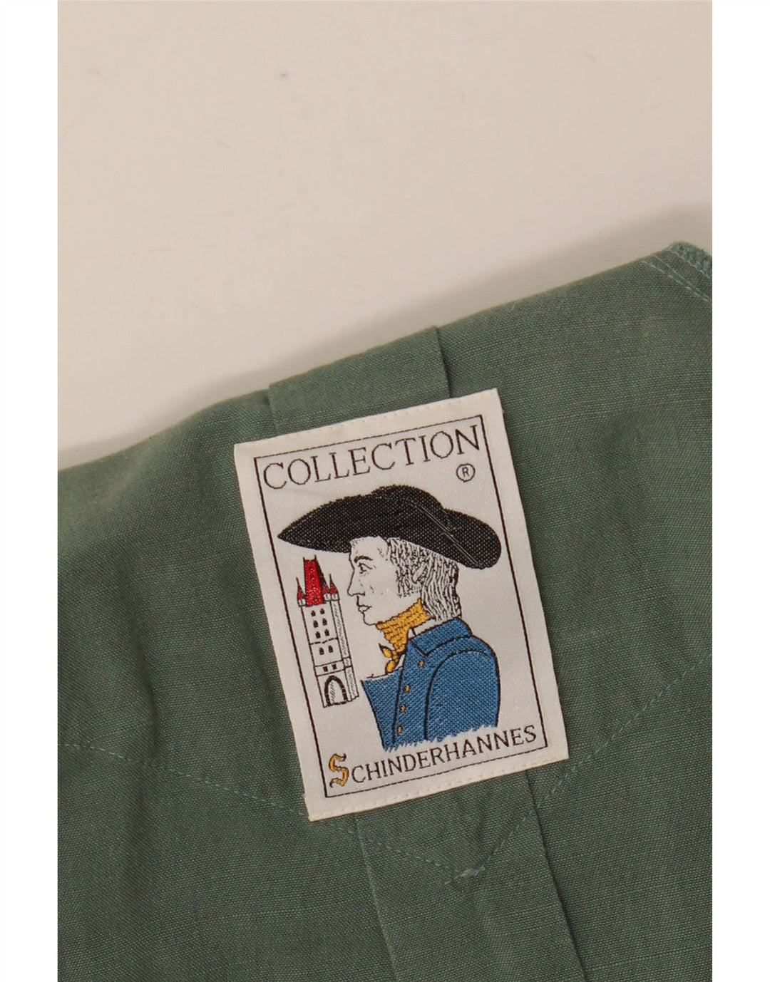 Vintage Herren Kurzarmhemd 2XL Grün