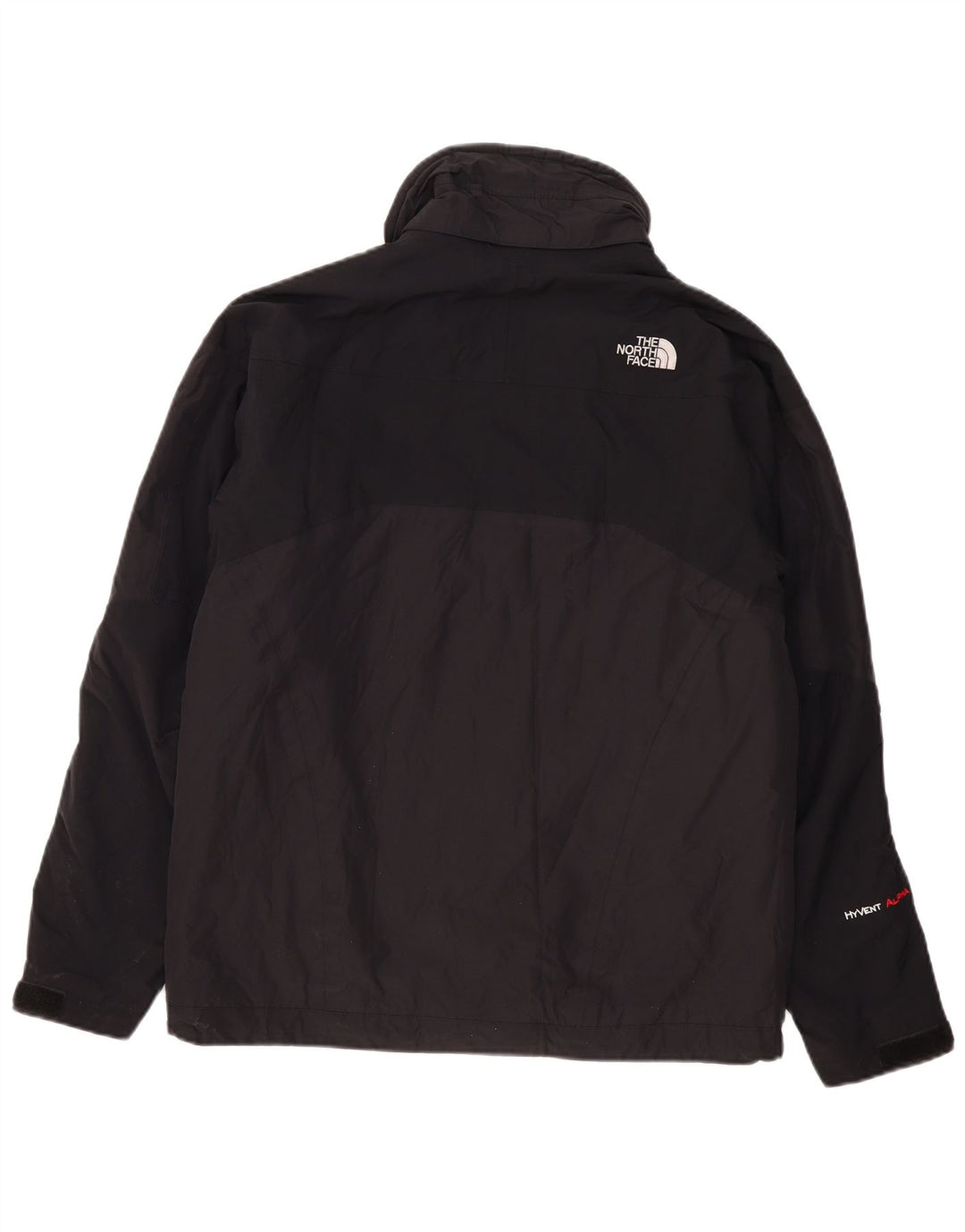 The North Face Herren-Windbreaker-Jacke, UK 38, mittelschwarzes Nylon