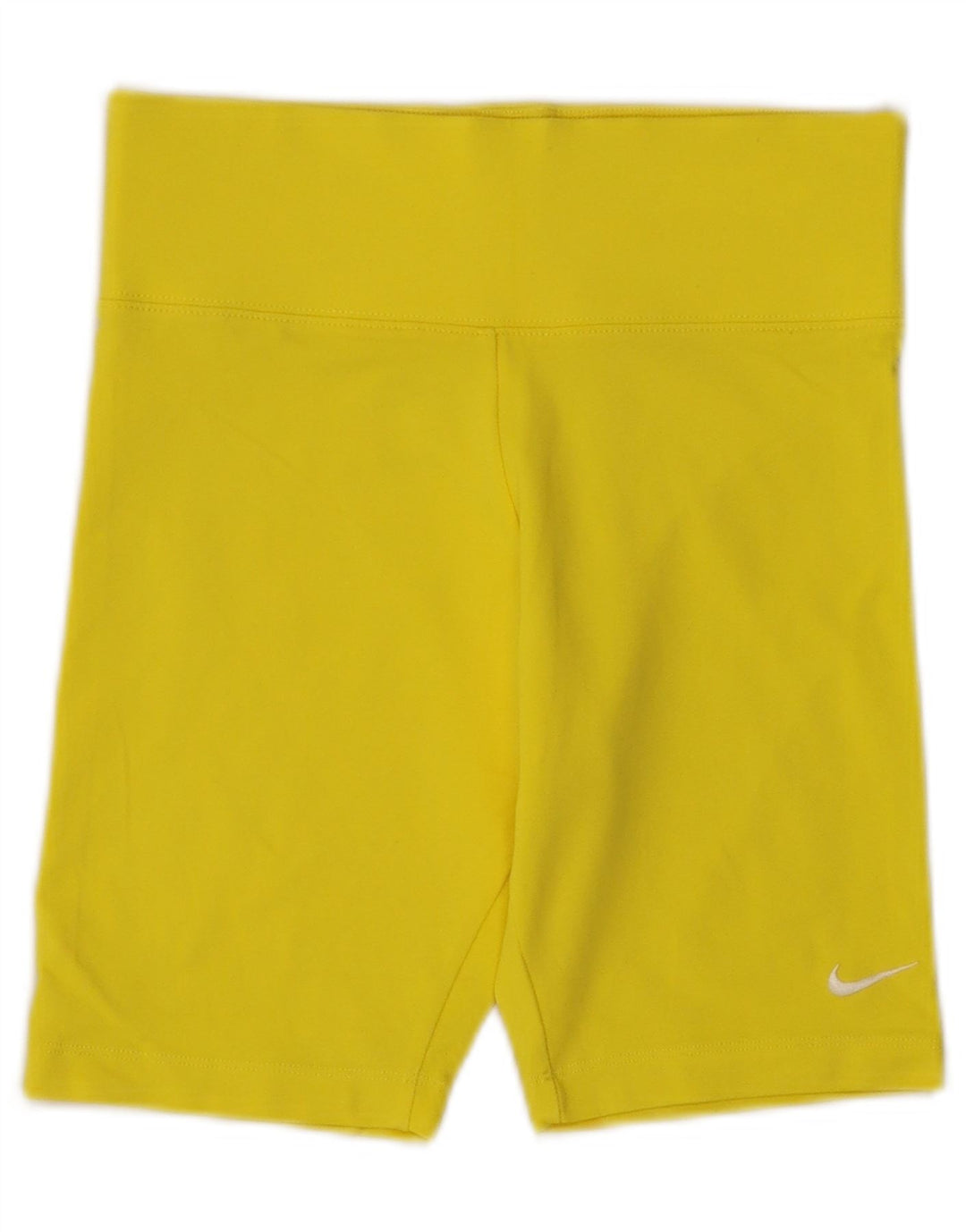 Nike Damen Sportshorts UK 8 Small Gelbe Baumwolle