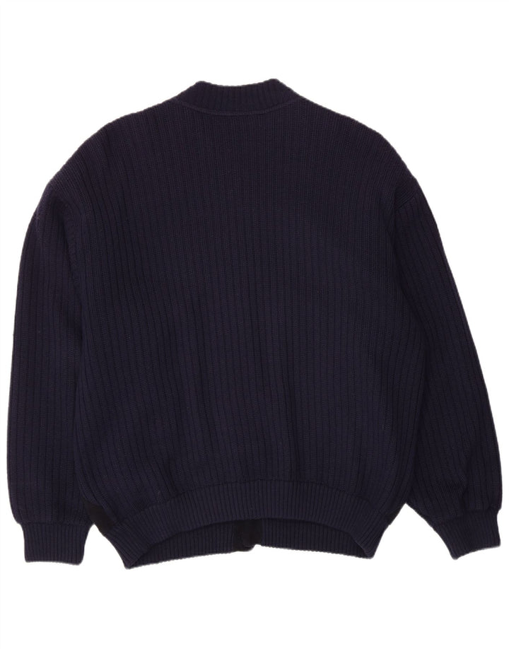 Life Line Herren-Strickjacke, groß, Marineblau