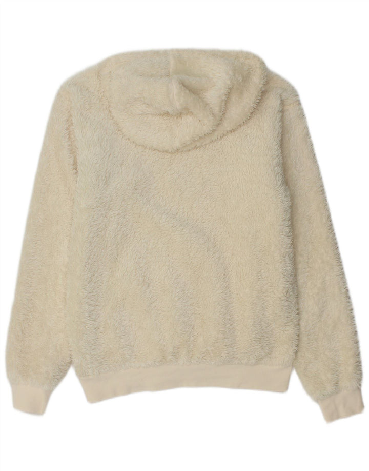 Adidas Herren Kapuzen-Fleecepullover XS Beige Polyester