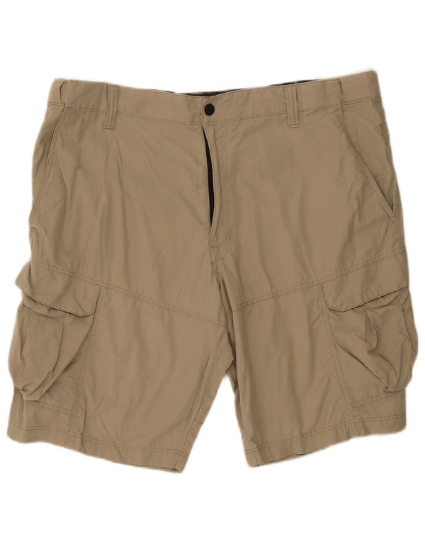 Marks & Spencer Herren Cargoshorts W40 XL Beige Baumwolle