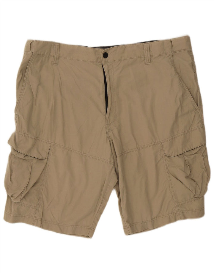 Marks & Spencer Herren Cargoshorts W40 XL Beige Baumwolle