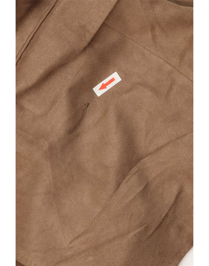 Zara Herren 2-Knopf-Blazerjacke EU 54 XL Beige Polyester