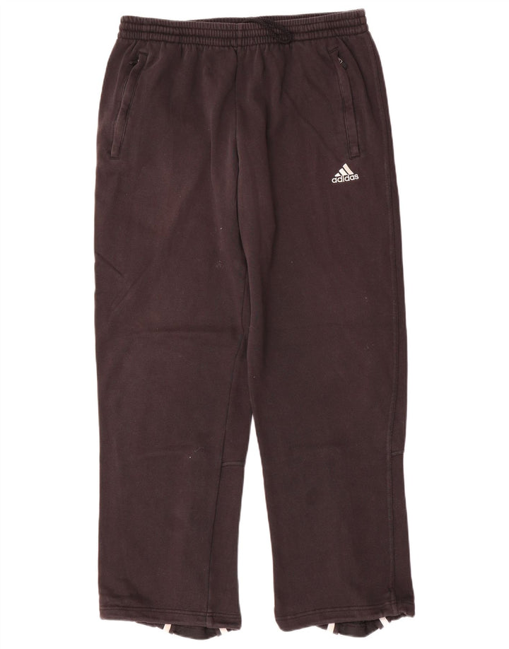 Adidas Herren-Trainingshose, mittelschwarz, Baumwolle