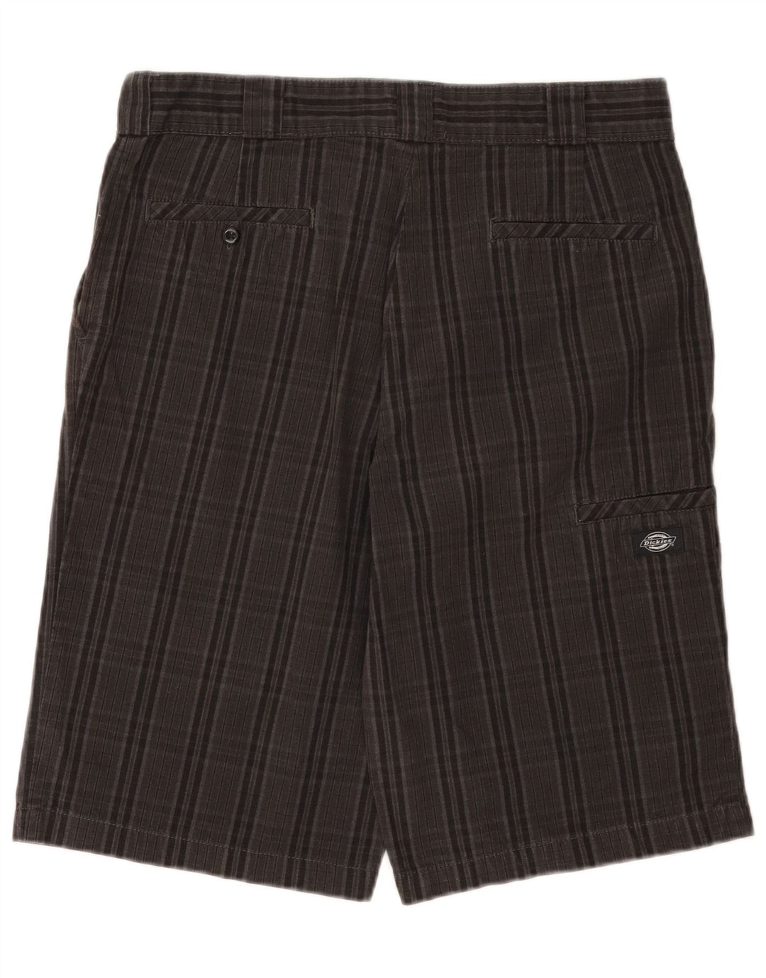 Dickies Herren-Cargo-Shorts, W34, groß, schwarz kariert, Baumwolle