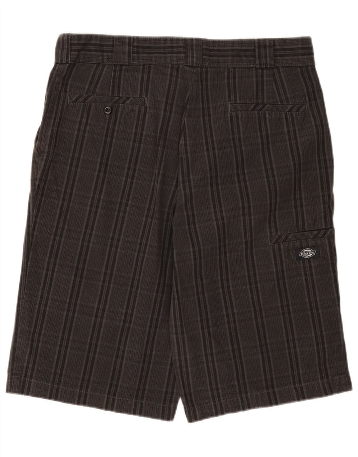 Dickies Herren-Cargo-Shorts, W34, groß, schwarz kariert, Baumwolle