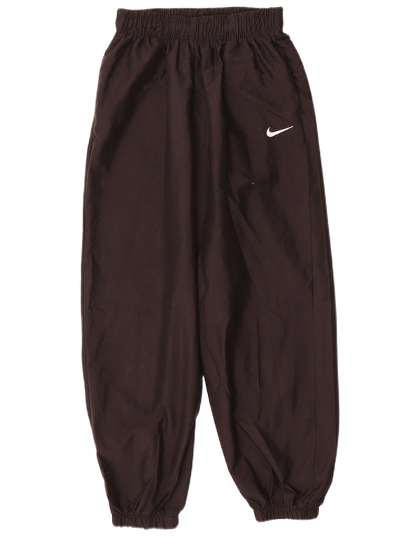 Nike Damen Trainingshose Jogger UK 10 Small Schwarz Polyester Sport