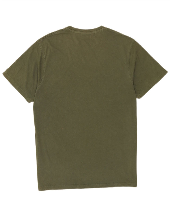 Mountain Warehouse Herren-T-Shirt mit Grafik, Mittelgrün