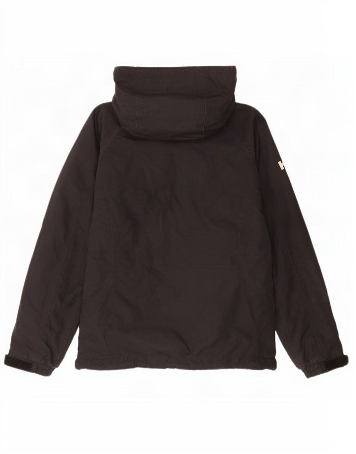 Helly Hansen Damen-Windbreakerjacke mit Kapuze, UK 10, Größe S, Schwarz, Polyester