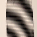 VINTAGE Womens Straight Skirt XL W38  Black Striped Vintage Vintage and Second-Hand Vintage from Messina Hembry 