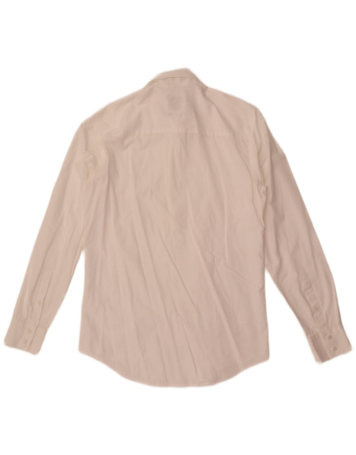 Calvin Klein Herren Slim Fit Hemd Small Weiß