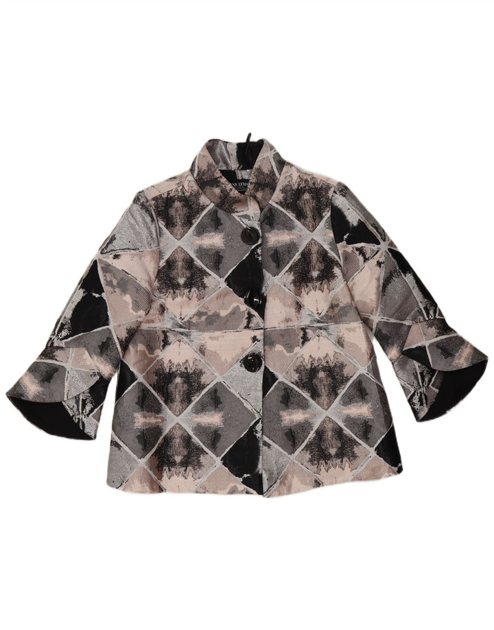 FRANK LYMAN Damen-Blazer mit 3/4-Ärmeln, Gr. 10, Größe S, mehrfarbig