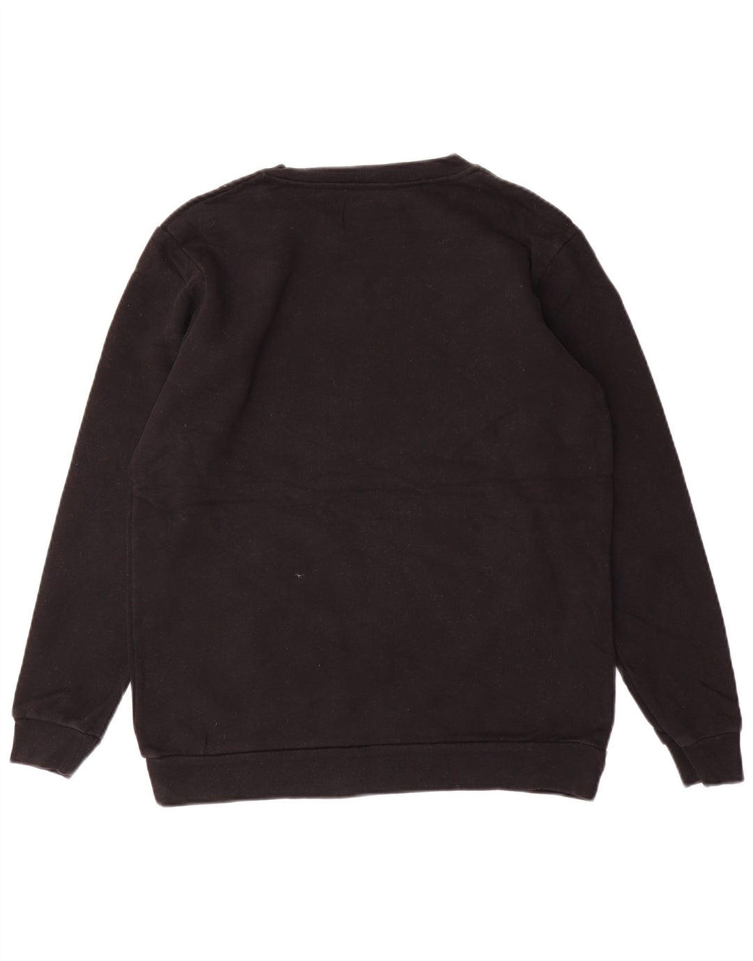 CALVIN KLEIN JEANS Herren-Sweatshirt mit Grafik, Größe S, schwarze Baumwolle