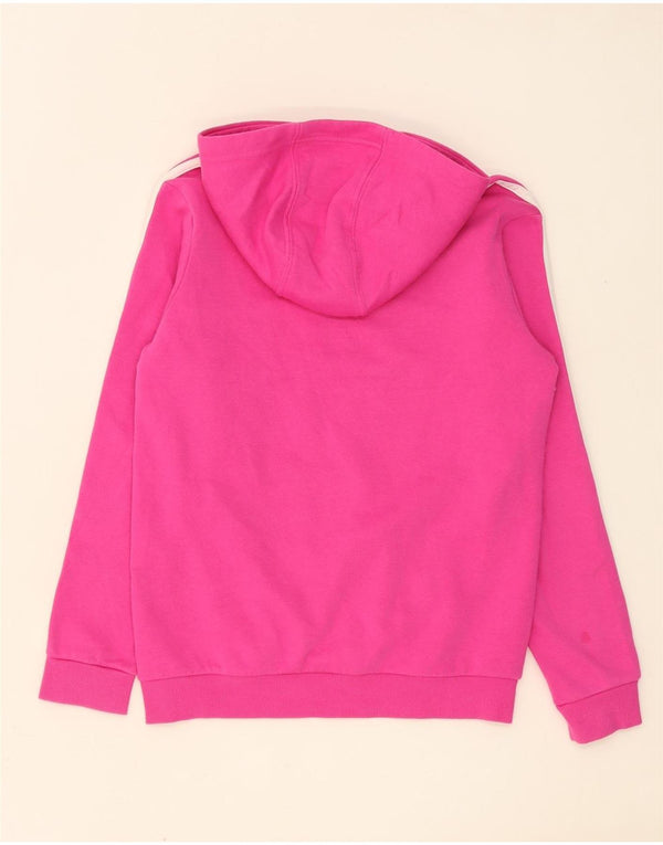 Adidas Mädchen Manchester United Hoodie Pullover 11–12 Jahre Rosa Farbblock
