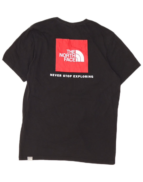 The North Face Herren Grafik-T-Shirt-Oberteil Mittelschwarz