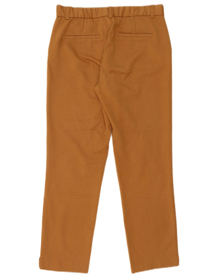 Schmale, kurze Hose von Zara für Damen, mittelgroß, W28, L25, braun, Polyester