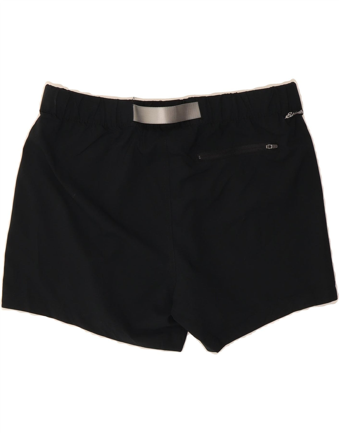EDDIE BAUER Womens Sport Shorts UK 14 Large  Black Polyester Vintage Eddie Bauer and Second-Hand Eddie Bauer from Messina Hembry 