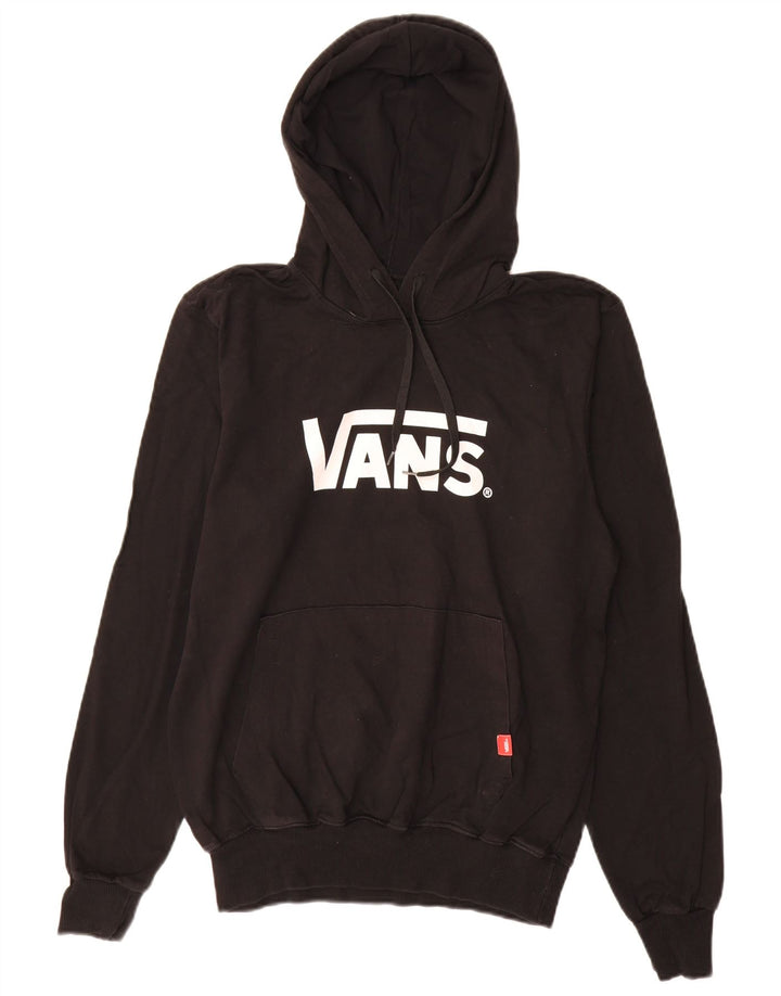 Vans Herren-Kapuzenpullover mit Grafik, groß, aus schwarzer Baumwolle