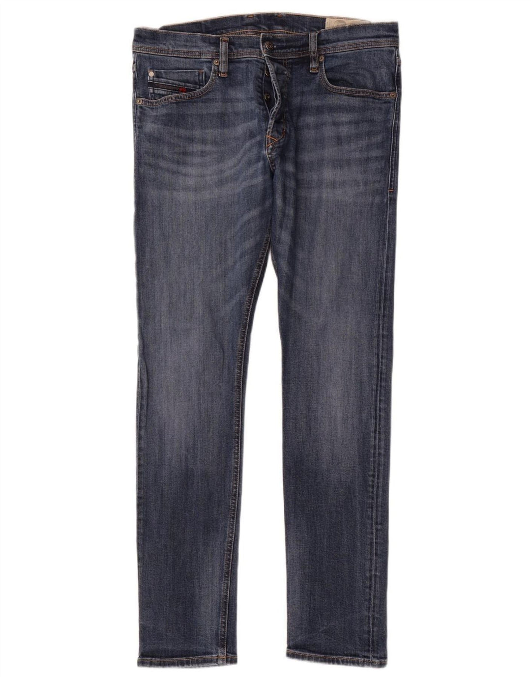 Diesel Herren Slim Jeans W31 L32 Blaue Baumwolle