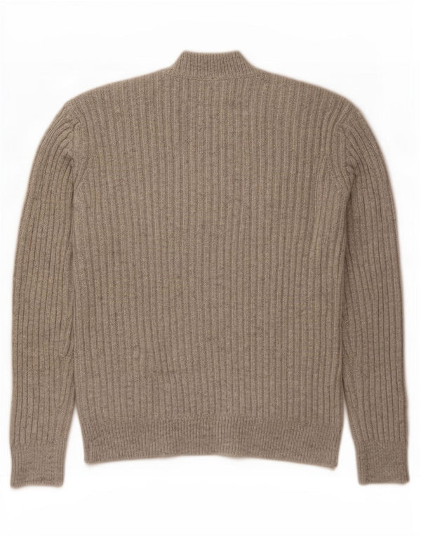 Marks & Spencer Herren-Cardigan mit durchgehendem Reißverschluss, XS, grau, Acryl