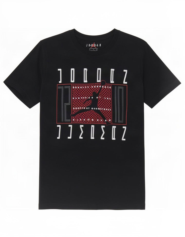 Jordan T-Shirt mit Grafik für Jungen, 12–13 Jahre, Größe L, Schwarz