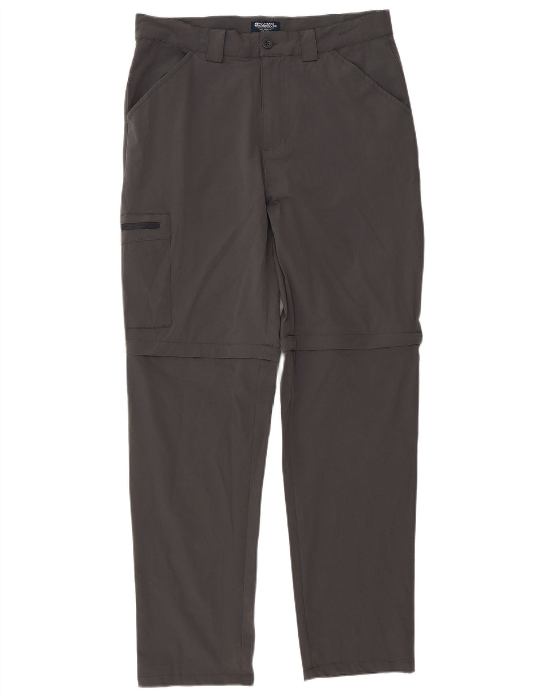 Mountain Warehouse Gerade Herren-Cargohose, W32, L32, Grau, Polyester