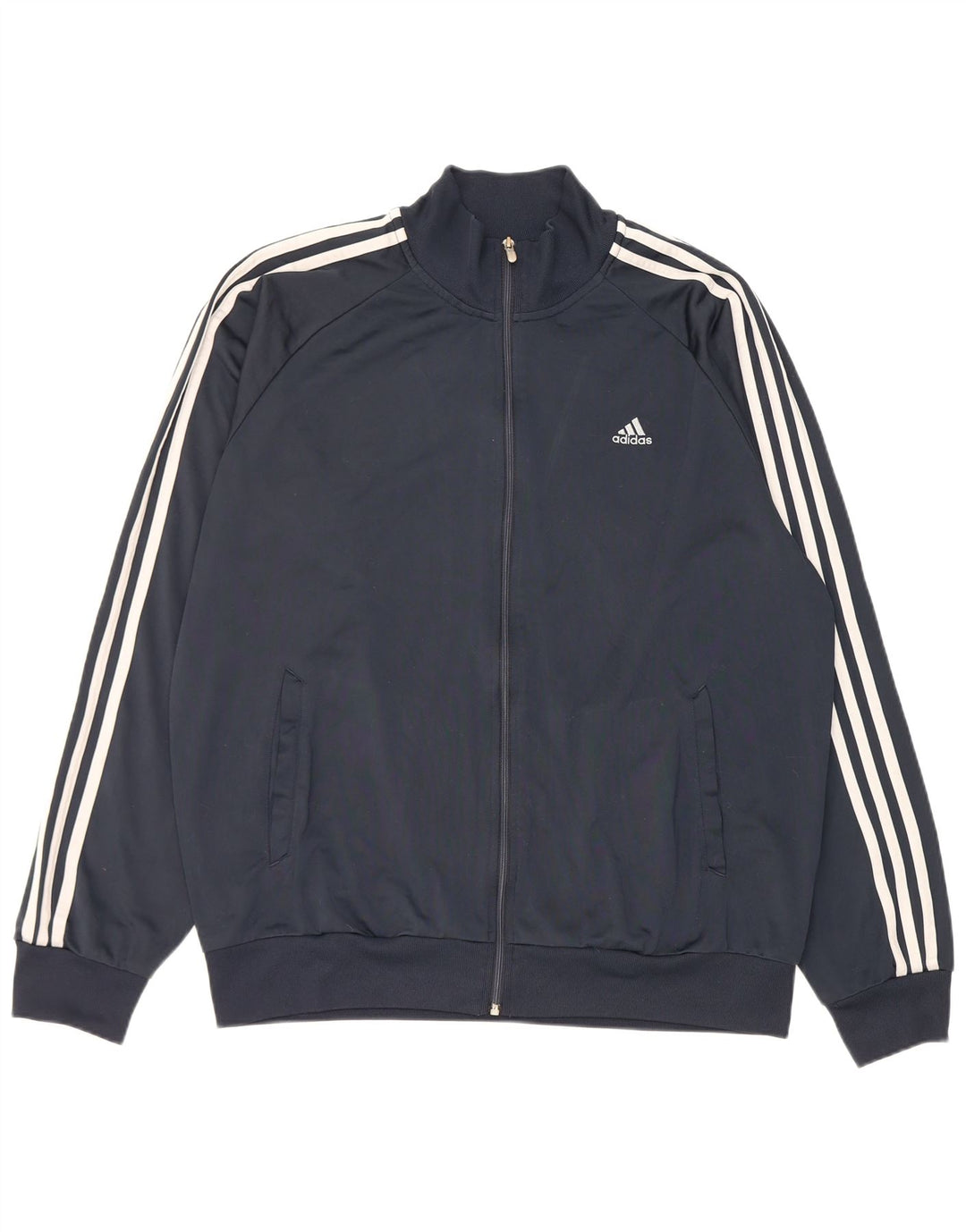 Adidas Clima 365 Herren-Trainingsanzug, Oberteil, Größe L, Marineblau, Polyester