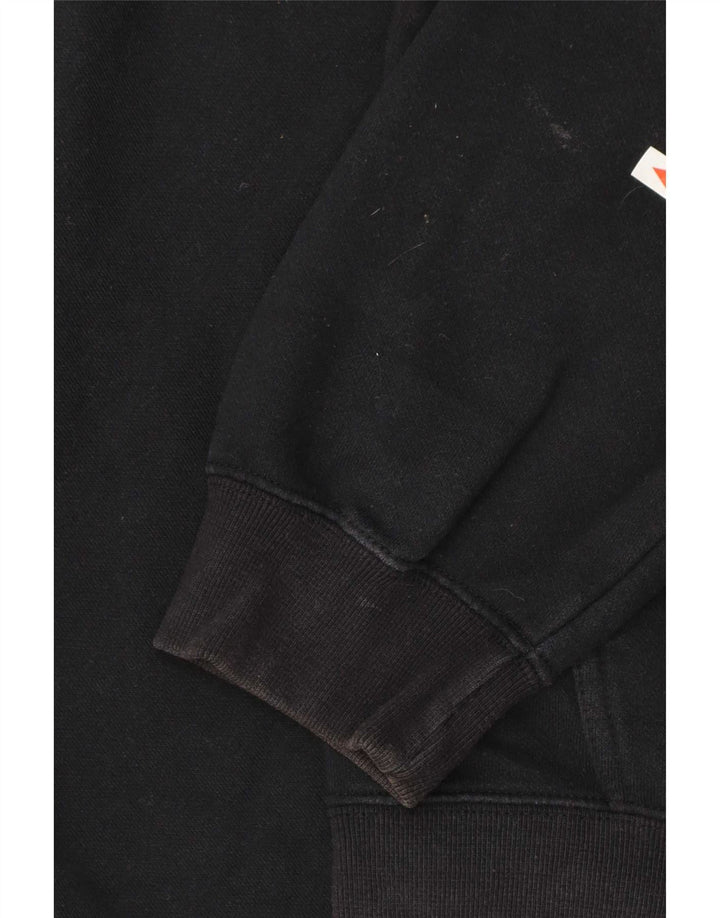 Champion Herren-Kapuzenpullover, groß, aus schwarzer Baumwolle