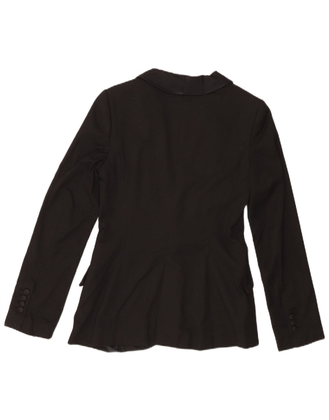 Zara Damen-Blazer mit 1 Knopf, Gr. 8, Schwarz, Polyester