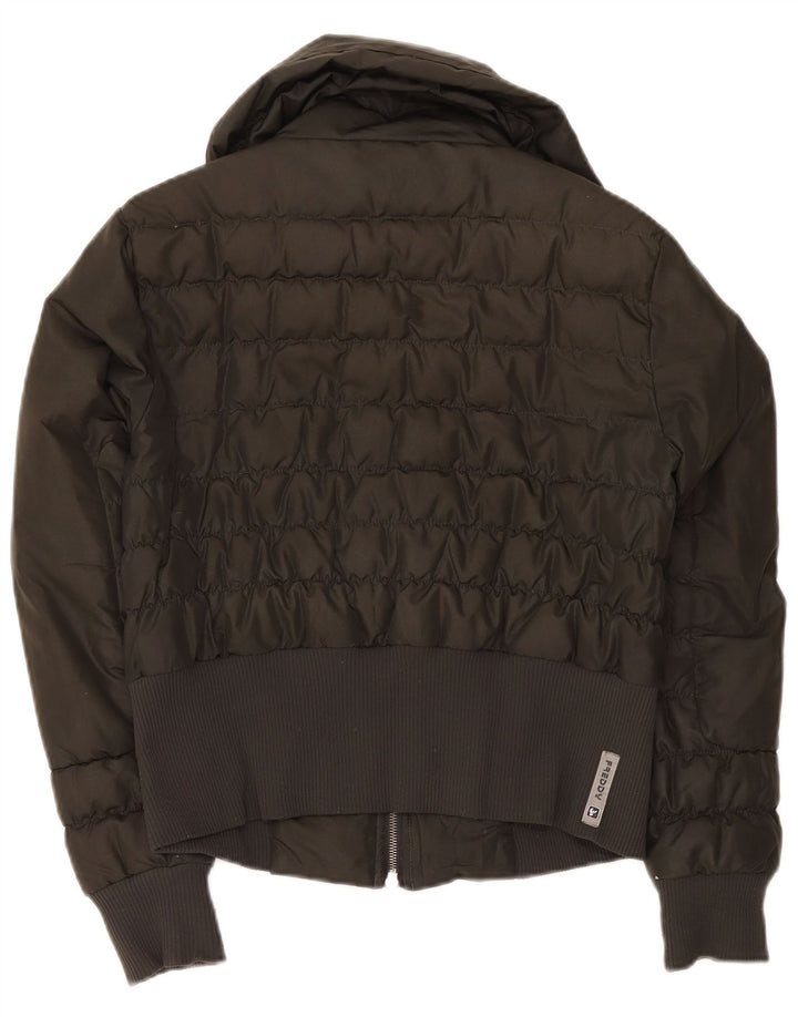 Freddy Damen Wattierte Jacke IT 44 Mittelgraues Polyester