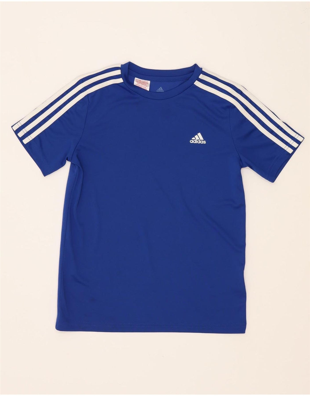 Adidas Jungen Aeroready T-Shirt Top 11–12 Jahre, blaues Polyester