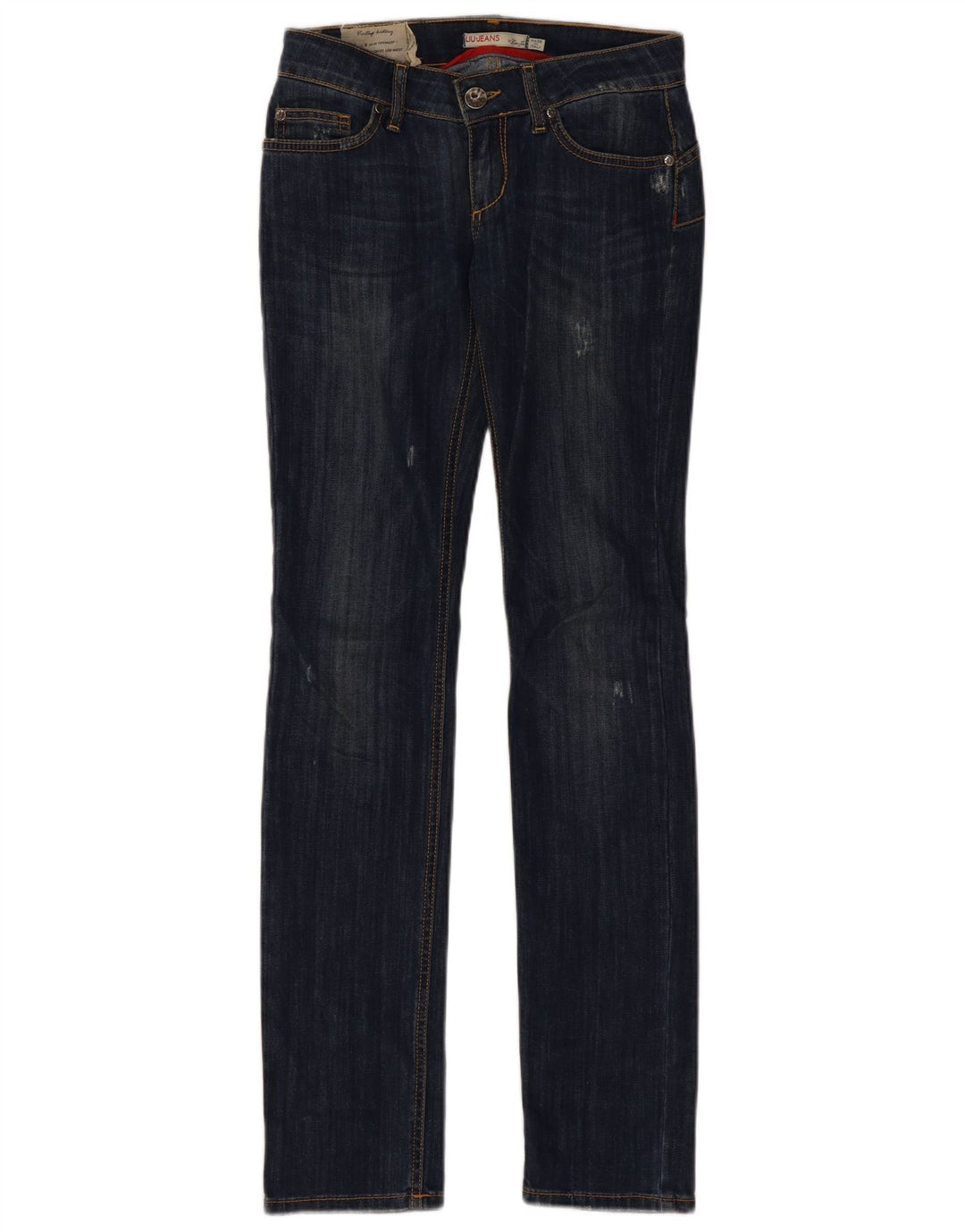 Liu Jo Damen Slim Jeans W27 L34 Marineblau