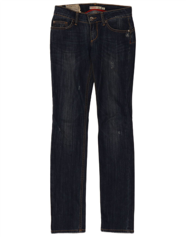 Liu Jo Damen Slim Jeans W27 L34 Marineblau
