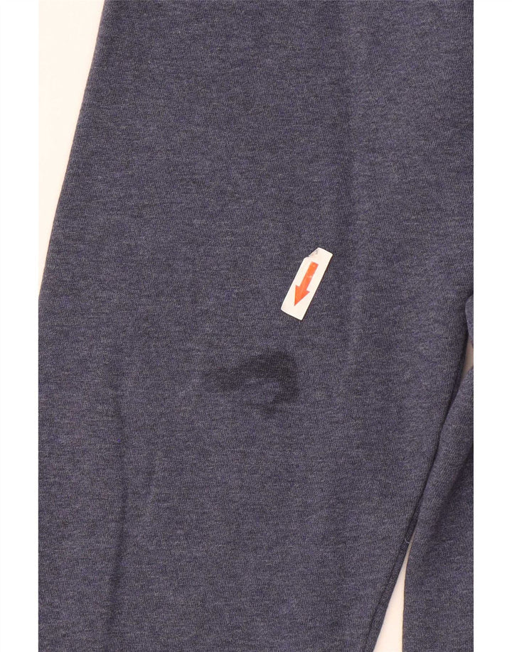 Gant Herren-Sweatshirt mit Reißverschluss am Hals, mittlere marineblaue Baumwolle