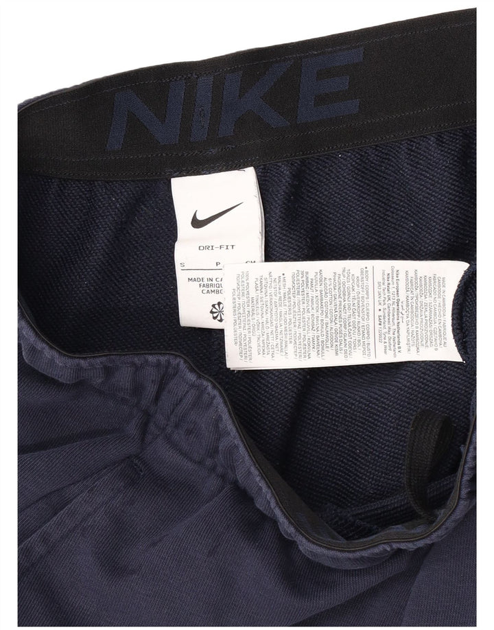 Nike Herren Dri Fit Sportshorts, Größe S, Marineblau, Baumwolle