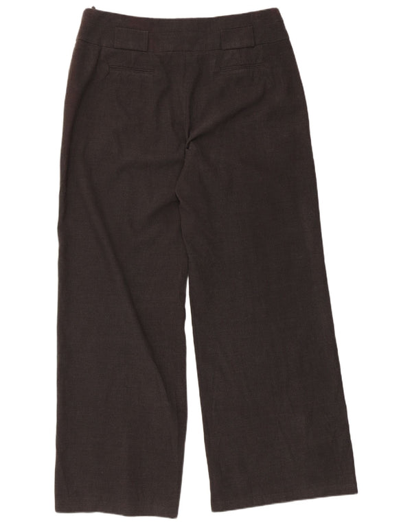 Marks & Spencer Damen-Freizeithose mit weitem Bein, UK 16, Größe L W36 L31, Grau