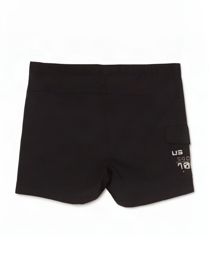 North Sails Herren-Badeshorts mit Grafik, groß, marineblaues Nylon