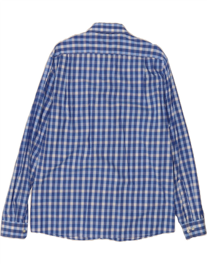 TOMMY HILFIGER Mens Slim Fit Shirt Size 16 1/2 Large Blue Gingham Vintage Tommy Hilfiger and Second-Hand Tommy Hilfiger from Messina Hembry 