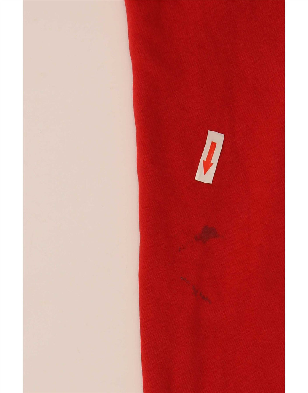 Nike Damen-Kapuzenpullover mit Grafik, groß, aus roter Baumwolle