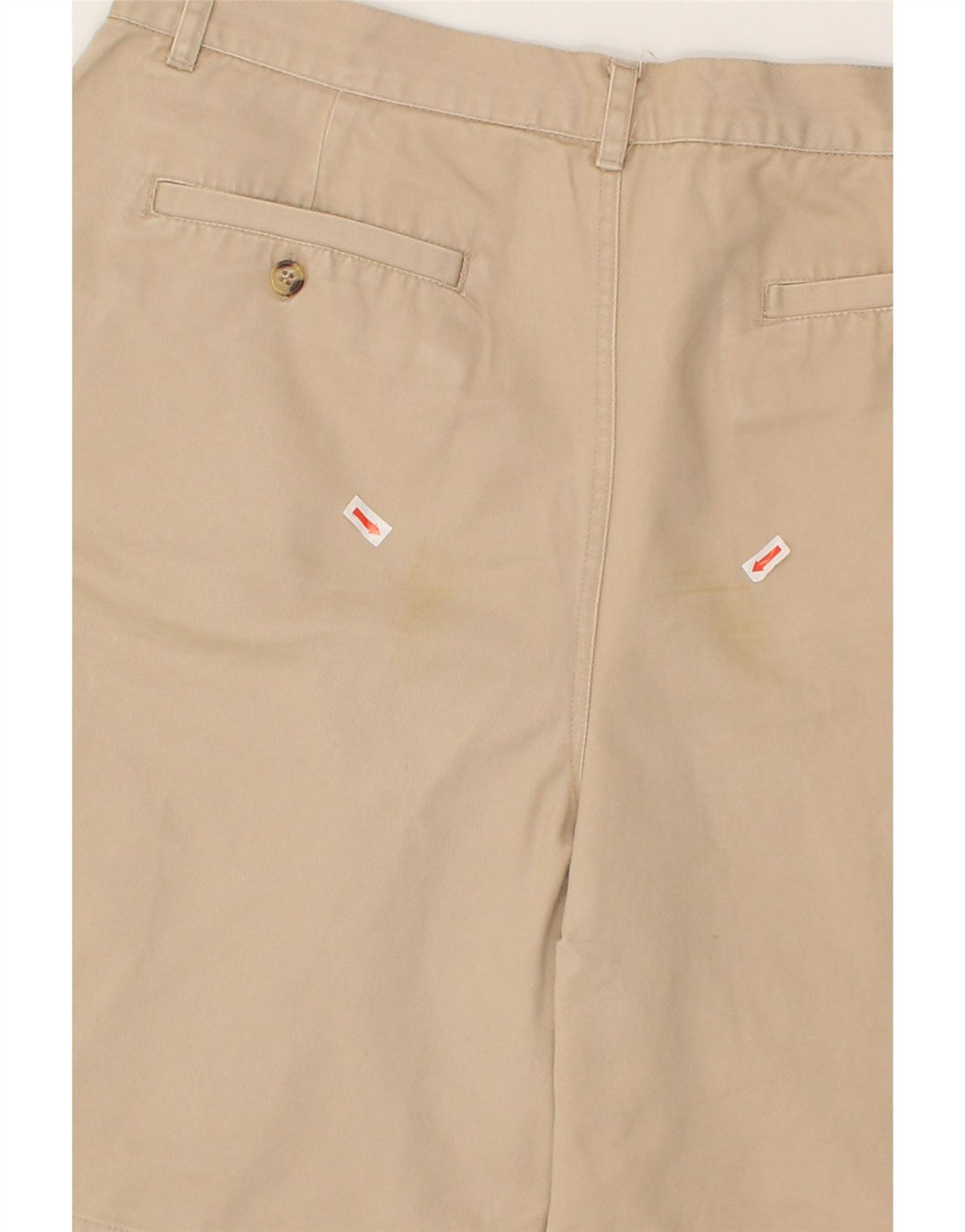 VINTAGE Mens Cargo Shorts IT 50 Large W34  Beige Cotton Vintage Vintage and Second-Hand Vintage from Messina Hembry 