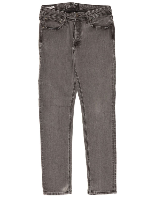Jack & Jones Herren Tim Straight Jeans W32 L32 Grau