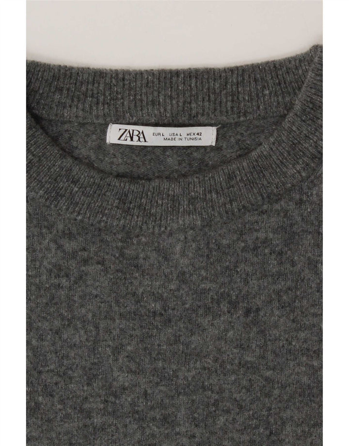 Zara Herren Pullover Pullover Large Grau