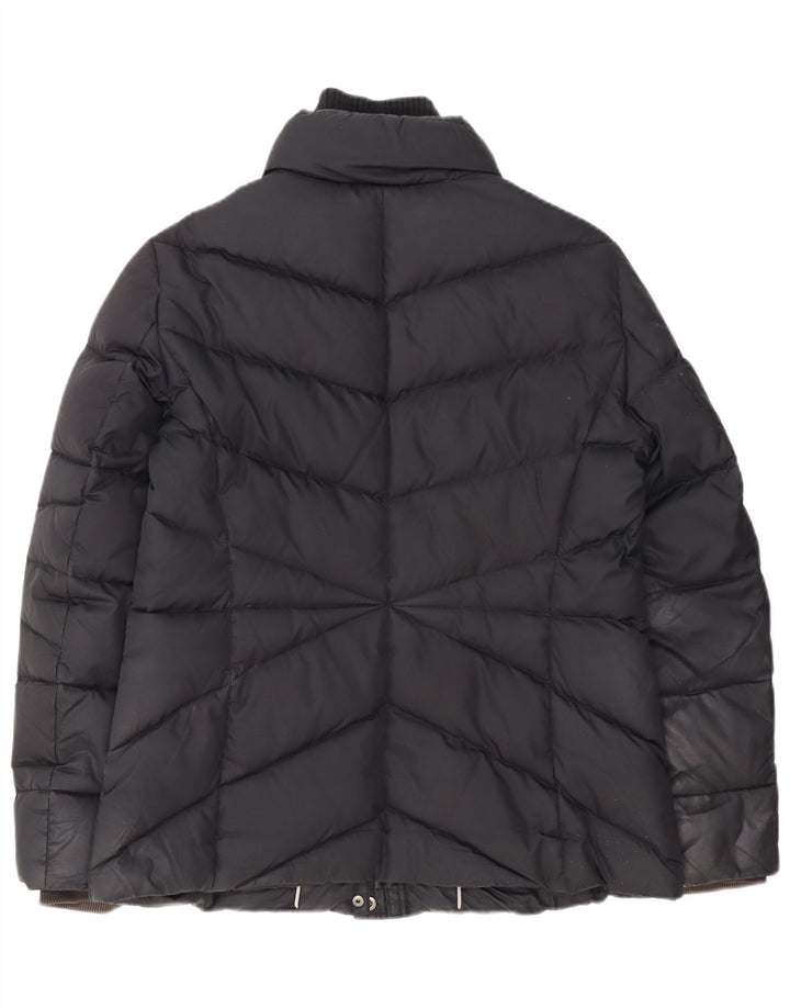 Esprit Damen Wattierte Jacke UK 16 Large Schwarz Polyester
