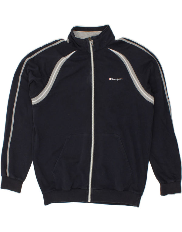 CHAMPION Herren-Trainingsanzug-Oberteil, Jacke, 3XL, Marineblau, Baumwolle