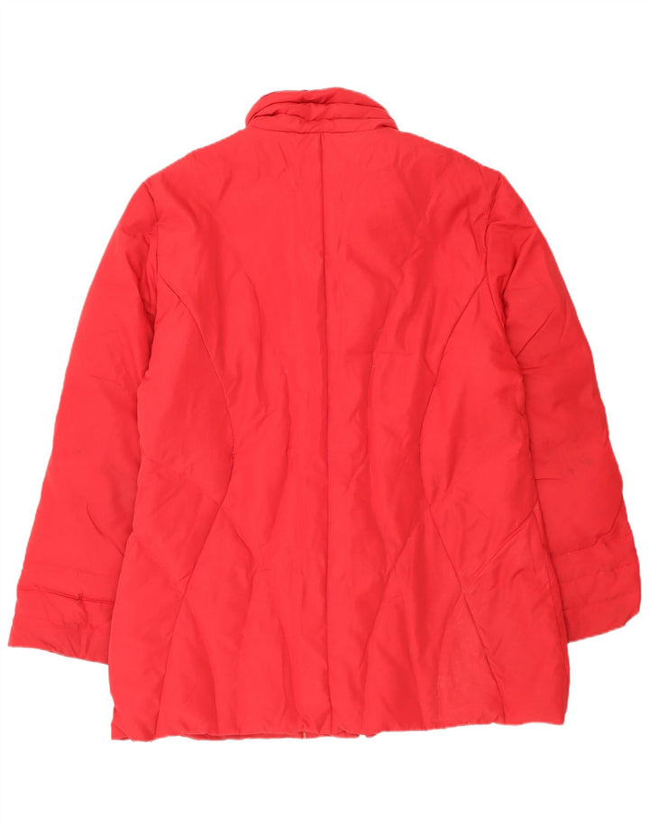 Esprit Damen Wattierte Jacke UK 18 XL Rot Polyester
